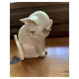 LENOX SWEET DEVOTION PORCELAIN CAT FIGURINE,
