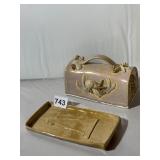 SURRENDER POTS CERAMIC BUTTER DISH, COASTAL