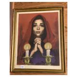 SANDU LIBERMAN PRAYING WOMAN PRINT, LIMITED