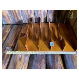 WOODEN WALL-MOUNTED DISPLAY SHELF, MICKEY MOUSE