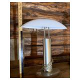 ARTIVA USA TABLE LAMP, MODEL 9476TCM, BRUSHED