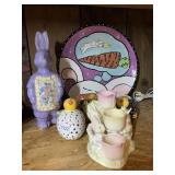 LENOX BUNNY FIGURINE, JOANNE DELOMBA FOR LOTUS