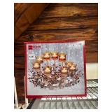 JCPENNEY HOME COLLECTION NINE VOTIVE IRON CANDLE
