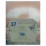 LENOX BUTTERFLY MEADOW DIP BOWL W/ SPREADER, NIB.