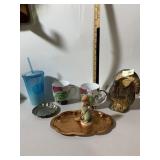 ASSORTED HOUSEHOLD ITEMS: STARBUCKS TUMBLER, PIER