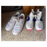 NIKE AIR FORCE 1 SNEAKERS, WHITE LEATHER, SUEDE