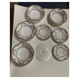 ROYAL WORCESTER ROSEMARY PATTERN PORCELAIN