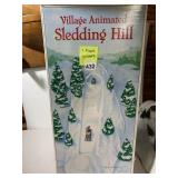 DEPARTMENT 56 VILLAGE ANIMATED SLEDDING HILL,