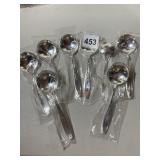 1847 ROGERS BROS SILVERPLATE SPOONS, FLORAL