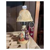 NATIVITY SCENE TABLE LAMP, RESIN CONSTRUCTION,