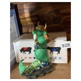 COWPARADE MOOMAID FIGURINE, RESIN, MULTICOLORED,