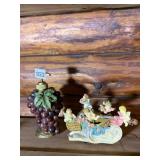 SAN FRANCISCO MUSIC BOX COMPANY CHERUB MUSIC BOX,