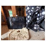 ROCKLAND POLKA DOT ROLLING DUFFEL BAG, VICTORIA