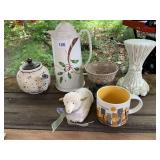 STARBUCKS PITTSBURGH MUG, HOLIDAY THERMAL CARAFE,