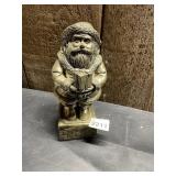 SANTA CLAUS MUSICAL FIGURINE, METALLIC FINISH,