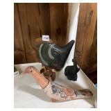 ASSORTED DECORATIVE FIGURES (4), INCLUDES