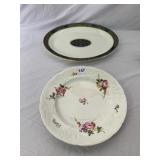 ROYAL DOULTON CARLYLE OVAL SERVING PLATTER, GILT