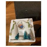 YANKEE CANDLE CO. SNOWMEN WAX MELT WARMER,