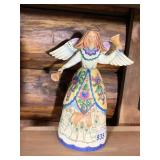 JIM SHORE HEARTWOOD CREEK ANGEL FIGURINE,
