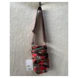CWH CAMOUFLAGE CROSSBODY BAG, NEON ORANGE/GREEN