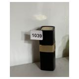 CHANEL NO 5 PERFUME, BLACK AND GOLD TONE ATOMIZER