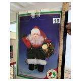 TRIM-TRENDS DELUXE REVOLVING SANTA DECORATION,