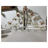 WALL-MOUNTED COAT RACK, METAL CONSTRUCTION,