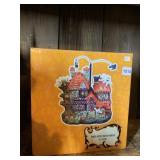 FIBER OPTIC WITCH HOUSE, 10 INCH, NIB.