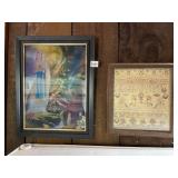 RELIGIOUS ART COLLECTION, INCL FRAMED PRINTS OF