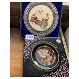 SEBASTIAN FIGURINE PLATE, NEW CHOKIN PLATE, GOLD