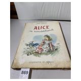 LEWIS CARROLL ALICE IN WONDERLAND, ILLUSTRATED BY