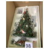 DECORATIVE CHRISTMAS TREE FIGURINE, BIRD AND