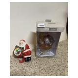 SANTA CLAUS WALL HANGING CLOCK, PLASTIC, TWELVE