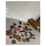 ASSORTED BOY SCOUTS OF AMERICA PATCHES, CAMP K 75