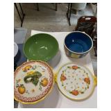 TEMP-TATIONS FIGURAL PUMPKIN SERVING DISH, MWW