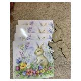 WILTON BUNNY MOLD GROUPING, INCLUDES (4) EASTER