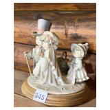 G. ARMANI WEDDING FIGURINE, PORCELAIN, BRIDE AND