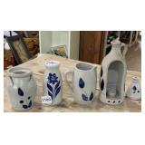 WILLIAMSBURG POTTERY STONEWARE COLLECTION, BLUE