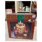 MAISTO FESTIVE CAROUSEL, MUSICAL, ANIMATED,