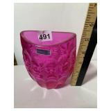 MARQUIS BY WATERFORD PRIMROSE MAGENTA VASE,
