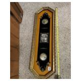 VINTAGE WALL DECOR, GILT FRAME, BLACK VELVET