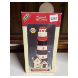 LEMAX PLYMOUTH CORNERS PORCELAIN LIGHTED
