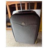 HIPACK ROLLING SUITCASE, HOUNDSTOOTH PATTERN,