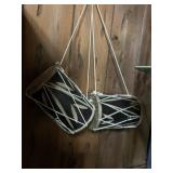 VINTAGE HAND DRUMS, WOODEN SHELLS, RAWHIDE HEADS,