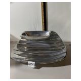 NAMBE METAL SERVING DISH, DESIGNED BY WEI YOUNG,