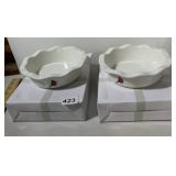 TEMP-TATIONS BY TARA PIE DISHES (2), CERAMIC,