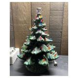 ATLANTIC MOLD CERAMIC CHRISTMAS TREE, GREEN