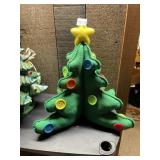 FELT CHRISTMAS TREE DECORATION, GREEN FELT,