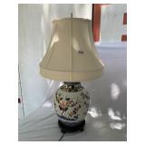 CHINOISERIE STYLE PORCELAIN GINGER JAR TABLE