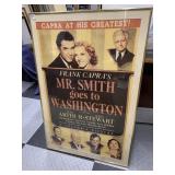 MR. SMITH GOES TO WASHINGTON VTG MOVIE POSTER,